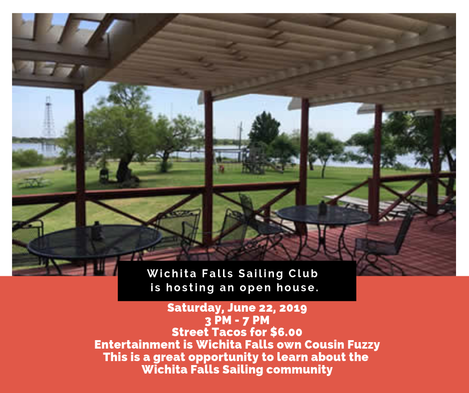 Wichita Falls Sailing Club is hosting an open house.